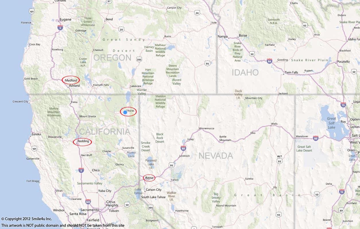 1.47 Acres Alturas CA With Lake View